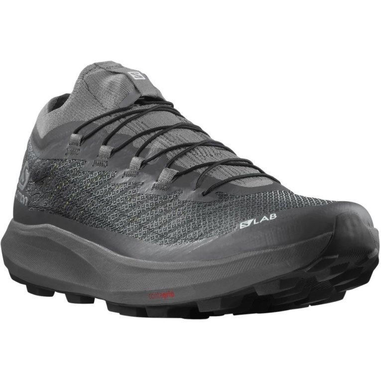 Black Salomon S/Lab Pulsar Soft Ground Men's Trail Running Shoes | PH 29701W